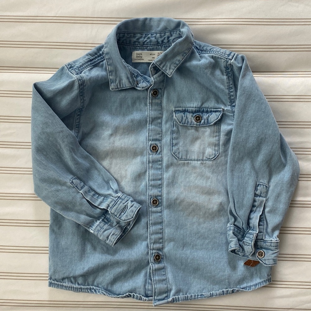 Zara toddler boy shirt. Size 2-3.